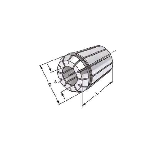 Precision Collet 2 Dimensions